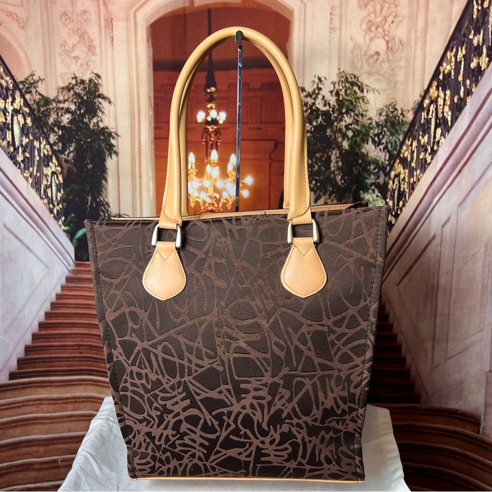 Diane Von Furstenberg Vase Tote Bag, fully lined and spacious, excellent, rare - Picture 4 of 14